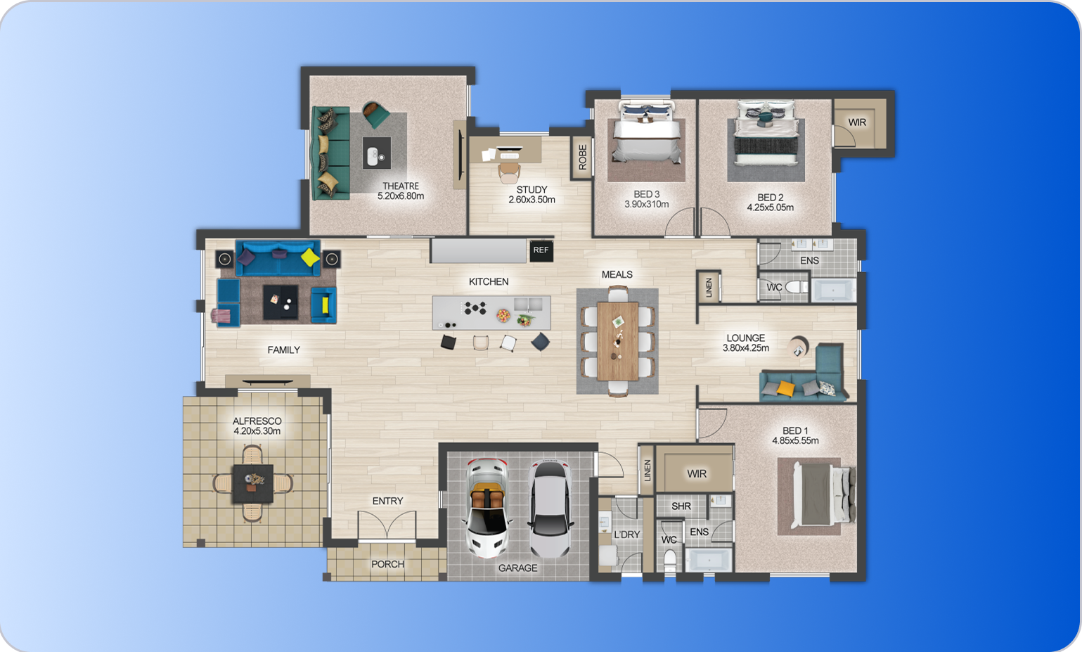 Original floor plan submission